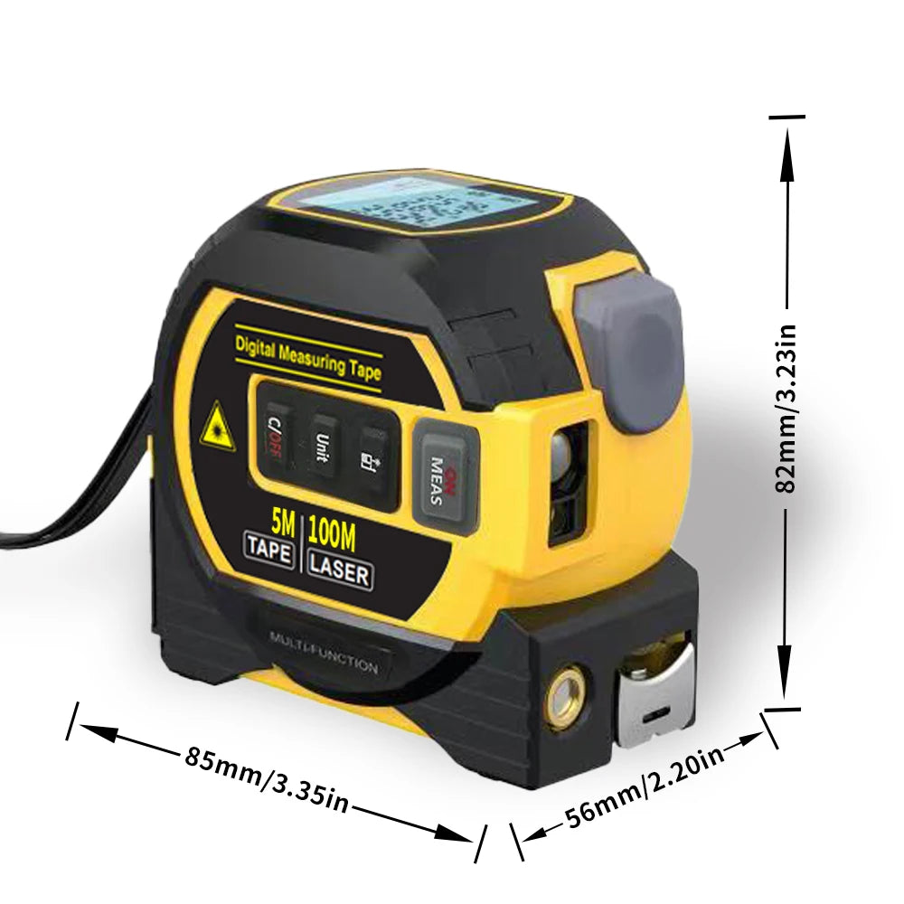 Multimeter™ –Laser, metr i poziomica 3w1