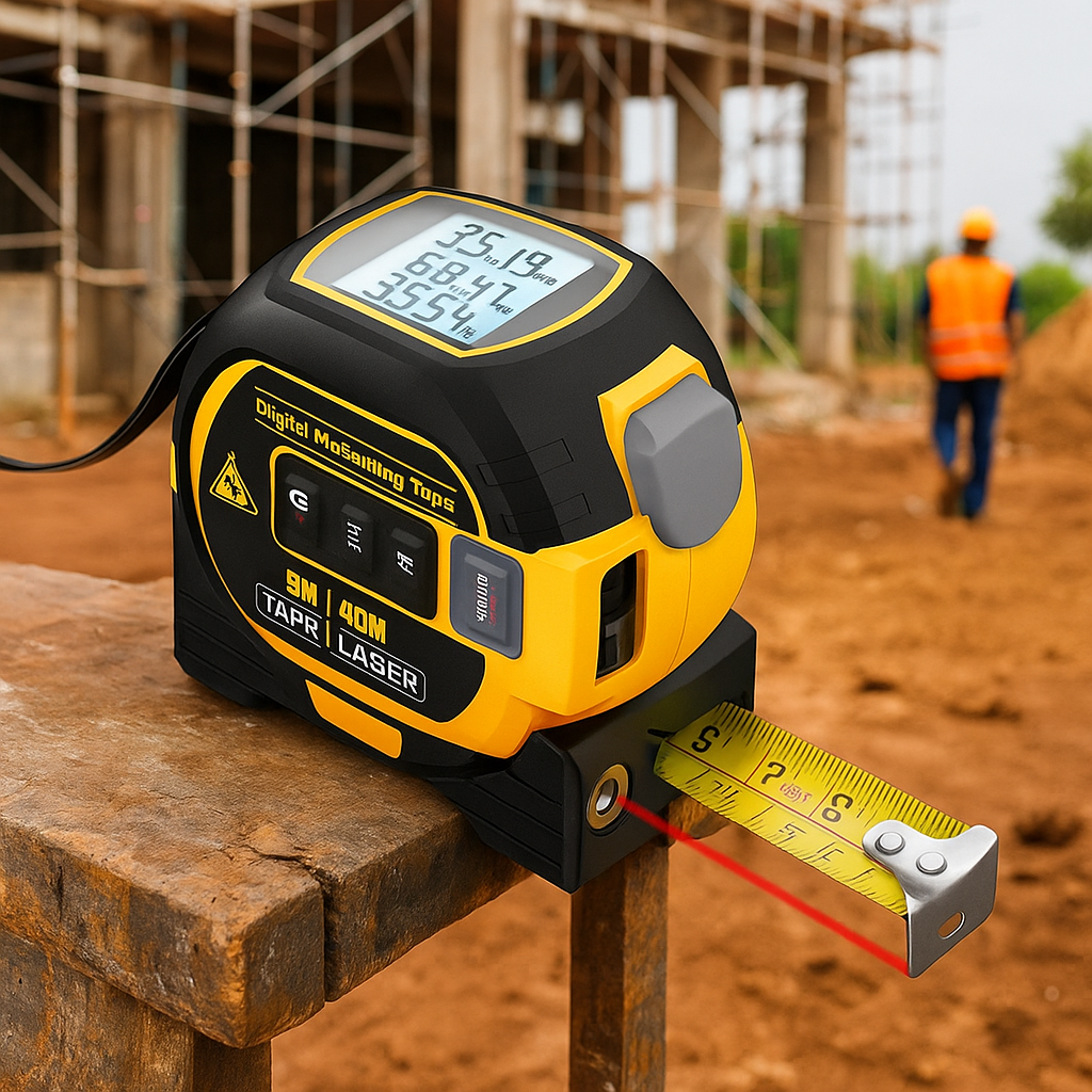 Multimeter™ –Laser, metr i poziomica 3w1
